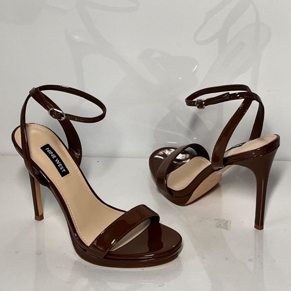 Nine West Loola Ankle Strap Heeled Sandal - Picture 2 of 6